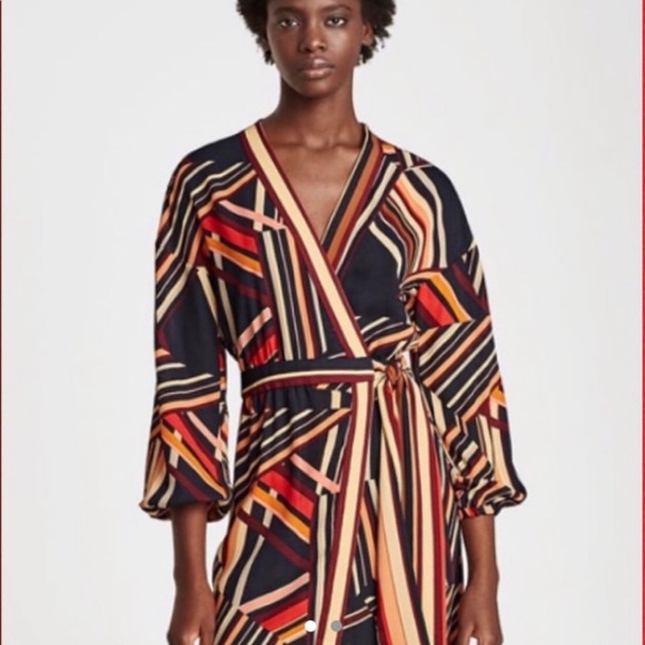 Zara Wrap Dress - Picture 1 of 6